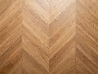 Herringbone pattern flooring