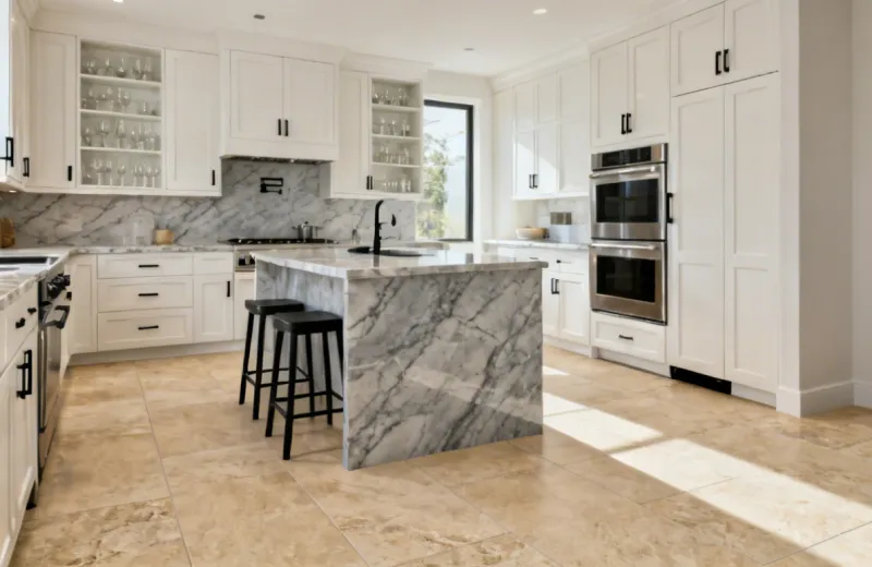 Karndean flooring in kitchen