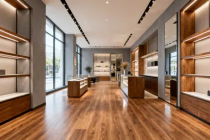 Commercial retail flooring