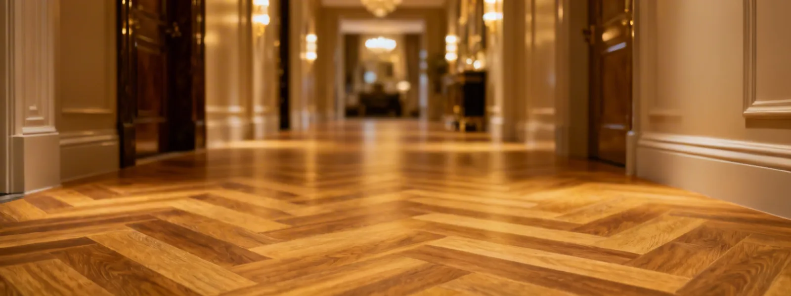Karndean flooring in an architectural interior